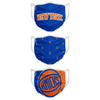 New York Knicks NBA 3 Pack Face Cover