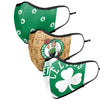 Boston Celtics NBA Thematic Sport 3 Pack Face Cover