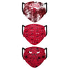 Chicago Bulls NBA Womens Matchday 3 Pack Face Cover