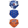 New York Knicks NBA Womens Matchday 3 Pack Face Cover