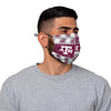 Texas A&M Aggies NCAA Busy Block Adjustable Face Cover