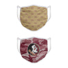 Florida State Seminoles NCAA Clutch 2 Pack Face Cover
