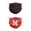 Nebraska Cornhuskers NCAA Clutch 2 Pack Face Cover