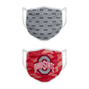 Ohio State Buckeyes NCAA Clutch 2 Pack Face Cover