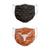 Texas Longhorns NCAA Clutch 2 Pack Face Cover