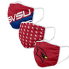 Saginaw Valley State Cardinals NCAA Gametime 3 Pack Face Cover