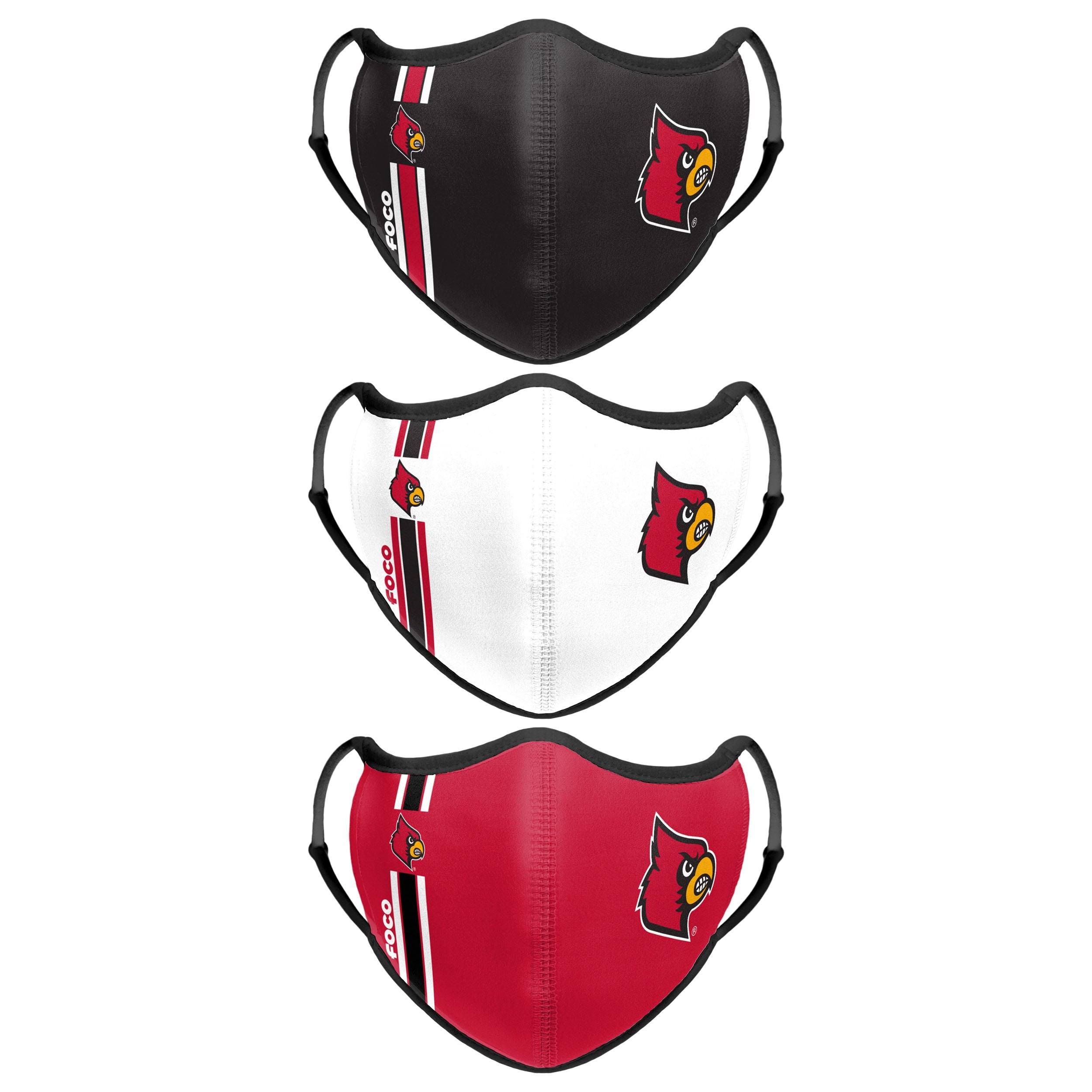 Louisville Cardinals Big Logo Gaiter Scarf FOCO