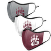 Montana Grizzlies NCAA Sport 3 Pack Face Cover