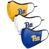 Pittsburgh Panthers NCAA Sport 3 Pack Face Cover