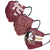 Florida State Seminoles NCAA Mens Matchday 3 Pack Face Cover