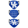 Kentucky Wildcats NCAA Mens Matchday 3 Pack Face Cover