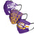 LSU Tigers NCAA Mens Matchday 3 Pack Face Cover