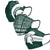 Michigan State Spartans NCAA Mens Matchday 3 Pack Face Cover