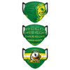 Oregon Ducks NCAA Mens Matchday 3 Pack Face Cover
