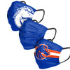 Boise State Broncos NCAA Mens Matchday 3 Pack Face Cover