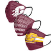 Central Michigan Chippewas NCAA Mens Matchday 3 Pack Face Cover