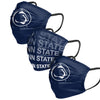 Penn State Nittany Lions NCAA Mens Matchday 3 Pack Face Cover