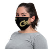 Georgia Tech Yellow Jackets NCAA On-Court Sideline Logo Adjustable Black Face Cover