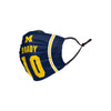 Michigan Wolverines NCAA Tom Brady Face Cover
