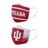 Indiana Hoosiers NCAA Printed 2 Pack Face Cover