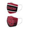Oklahoma Sooners NCAA Printed 2 Pack Face Cover