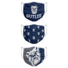 Butler Bulldogs NCAA 3 Pack Face Cover