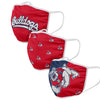 Fresno State Bulldogs NCAA 3 Pack Face Cover
