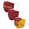 Iowa State Cyclones NCAA 3 Pack Face Cover
