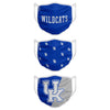 Kentucky Wildcats NCAA 3 Pack Face Cover