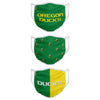 Oregon Ducks NCAA 3 Pack Face Cover