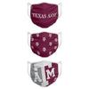 Texas A&M Aggies NCAA 3 Pack Face Cover