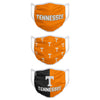 Tennessee Volunteers NCAA 3 Pack Face Cover