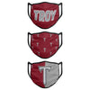 Troy Trojans NCAA 3 Pack Face Cover