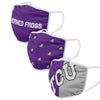 TCU Horned Frogs NCAA 3 Pack Face Cover