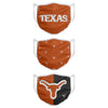 Texas Longhorns NCAA 3 Pack Face Cover