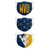 West Virginia Mountaineers NCAA 3 Pack Face Cover