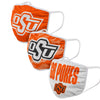 Oklahoma State Cowboys NCAA Super Fan 3 Pack Face Cover