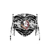 Florida State Seminoles NCAA Tie-Dye Beaded Tie-Back Face Cover
