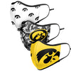 Iowa Hawkeyes NCAA Thematic Sport 3 Pack Face Cover