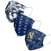 Navy Midshipmen NCAA Womens Matchday 3 Pack Face Cover