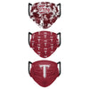 Troy Trojans NCAA Womens Matchday 3 Pack Face Cover