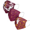Arizona State Sun Devils NCAA Womens Matchday 3 Pack Face Cover
