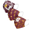 Central Michigan Chippewas NCAA Womens Matchday 3 Pack Face Cover