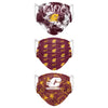 Central Michigan Chippewas NCAA Womens Matchday 3 Pack Face Cover