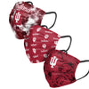 Indiana Hoosiers NCAA Womens Matchday 3 Pack Face Cover