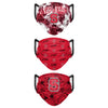 NC State Wolfpack NCAA Womens Matchday 3 Pack Face Cover
