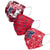Ole Miss Rebels NCAA Womens Matchday 3 Pack Face Cover