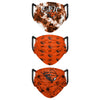 Oregon State Beavers NCAA Womens Matchday 3 Pack Face Cover