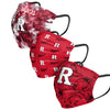 Rutgers Scarlet Knights NCAA Womens Matchday 3 Pack Face Cover