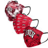 UNLV Rebels NCAA Womens Matchday 3 Pack Face Cover